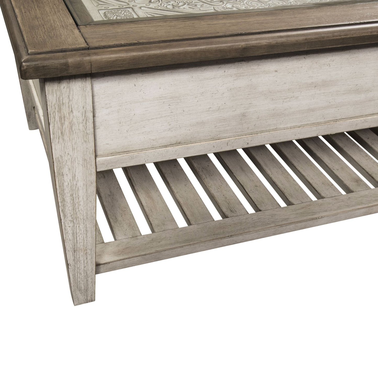 Rect Ceiling Tile Cocktail Table