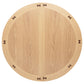 Lavon Oval 60-inch Wood Extension Leaf Dining Table Light Oak