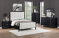 Brookmead 60-inch Upholstered California King Bed Black - Discount Furniture Connection
