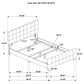 Fairfield Upholstered Queen Panel Bed Beige - Discount Furniture Connection