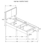 Boyd Upholstered Twin Panel Bed Ivory - Discount Furniture Connection