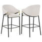 Chadwick Fabric Upholstered Bar Chair Beige (Set of 2)