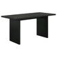 Decker 7-piece 70-inch Rectangular Counter Height Dining Set Grey and Black