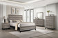 Watson Five-piece Full Bedroom Set Light Taupe