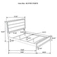 Watson Five-piece Full Bedroom Set Light Taupe