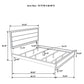 Watson Four-piece California King Bedroom Set Light Taupe