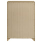 Hendricks 5-drawer Bedroom Chest of Drawers Light Oak