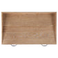 Fabian 38-inch Computer Desk with Keyboard Drawer Distressed Light Brown