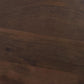 Cayenne Solid Mango Wood Accent Side End Table Walnut