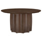 Cayenne 2-piece Solid Mango Wood Coffee Table Set Walnut