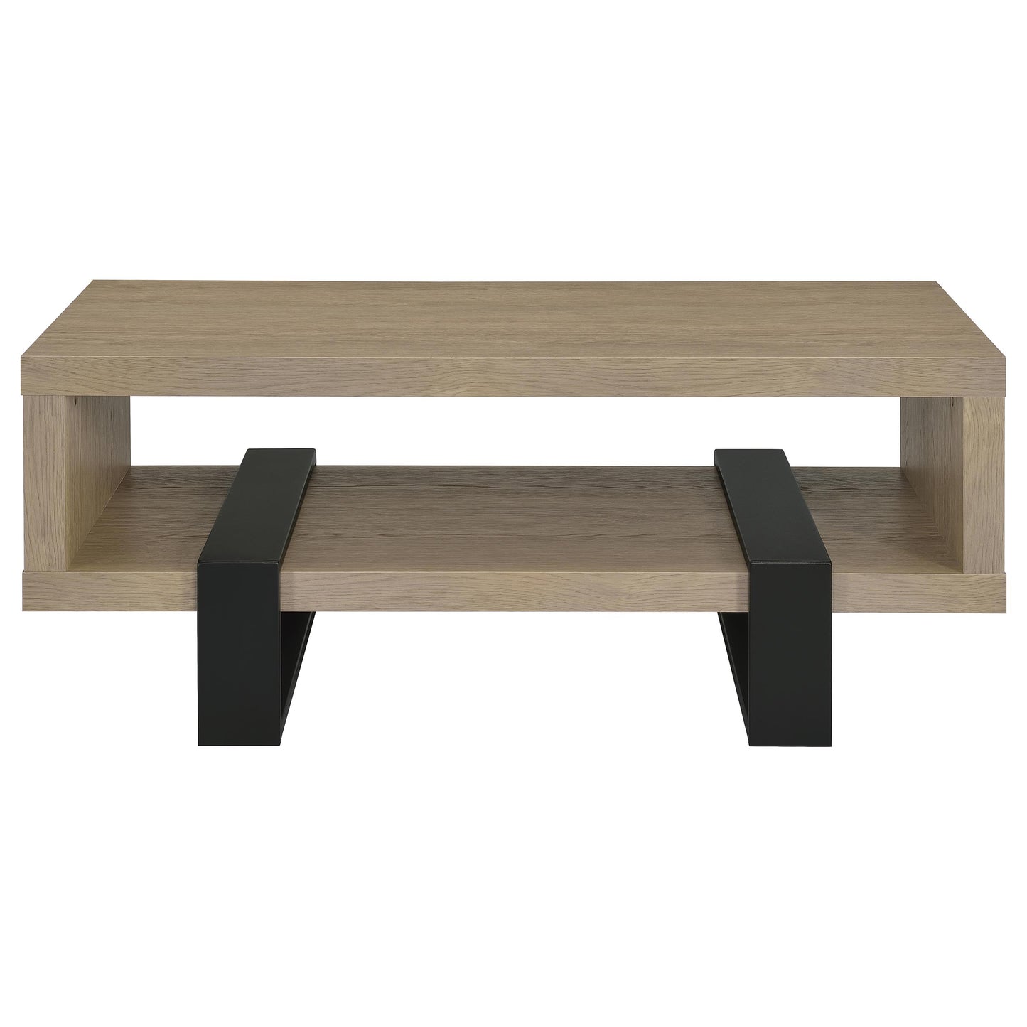 Dinard Engineered Wood Cocktail Coffee Table Latte