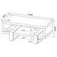 Dinard Engineered Wood Cocktail Coffee Table Latte