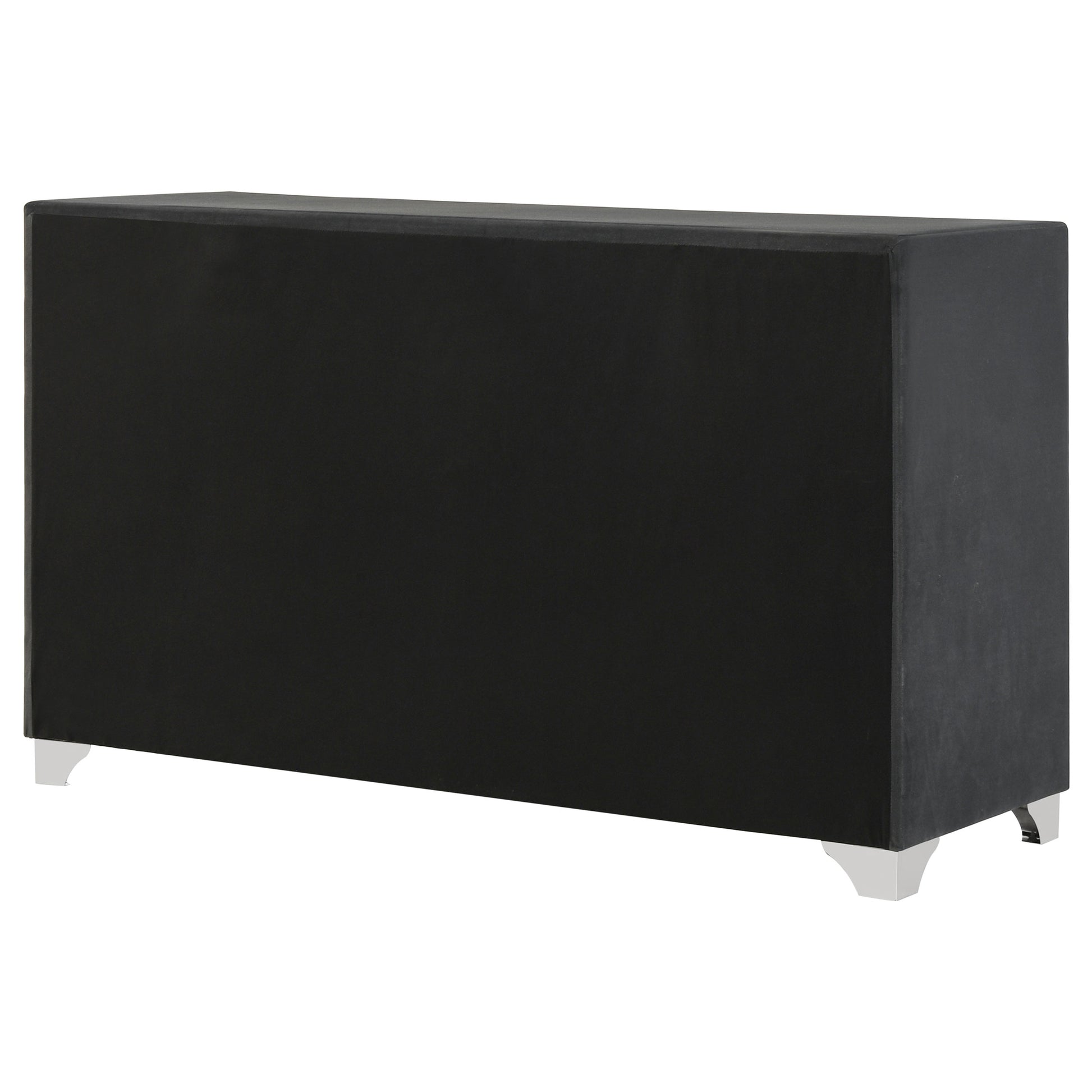 Melody 6-drawer Upholstered Dresser Grey - Discount Furniture Connection