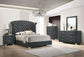Melody 6-drawer Upholstered Dresser Grey - Discount Furniture Connection
