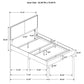 Boyd Upholstered Full Panel Bed Ivory - Discount Furniture Connection