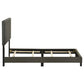 Boyd Upholstered Twin Panel Bed Charcoal - Discount Furniture Connection