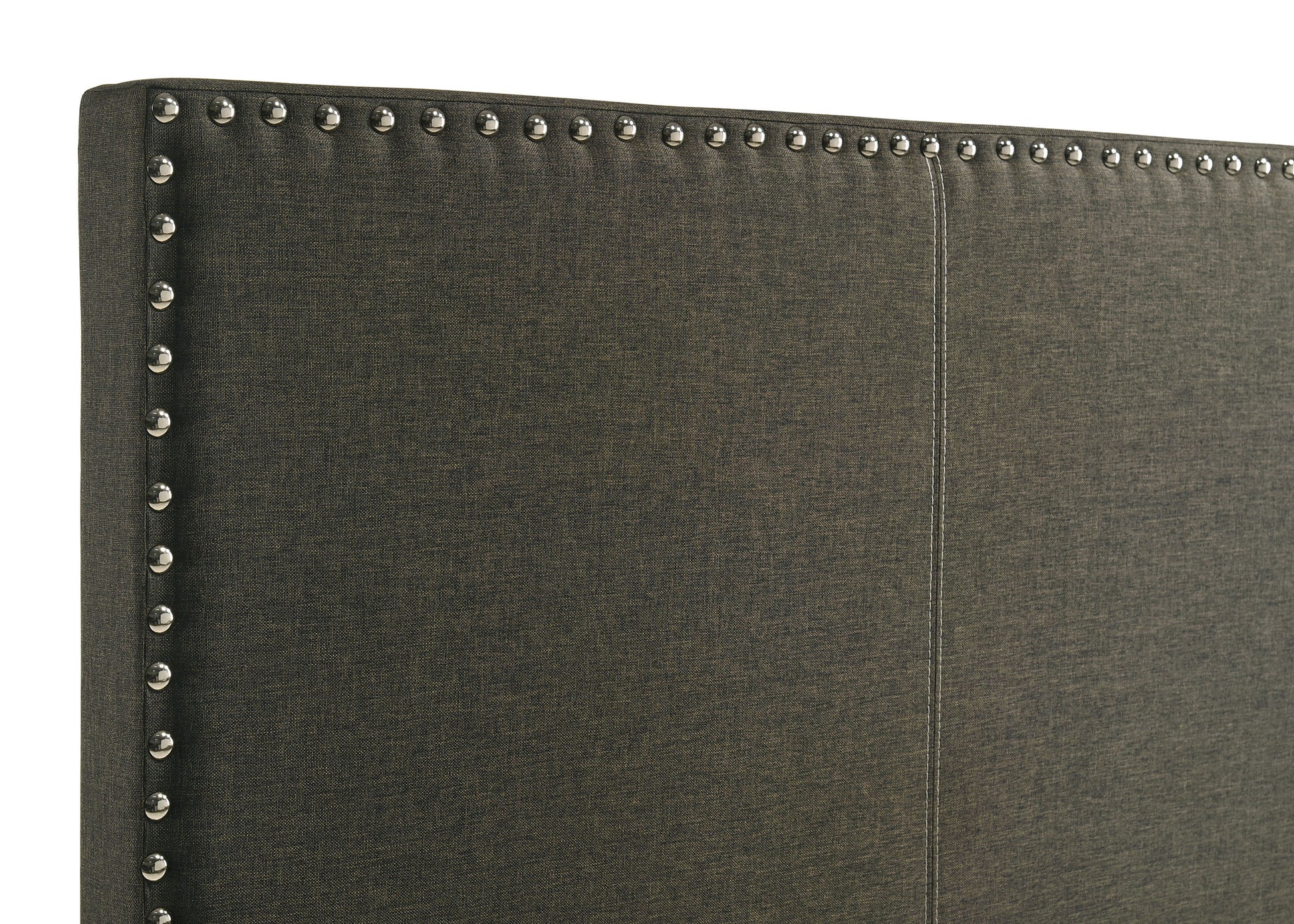 Boyd Upholstered Twin Panel Bed Charcoal - Discount Furniture Connection