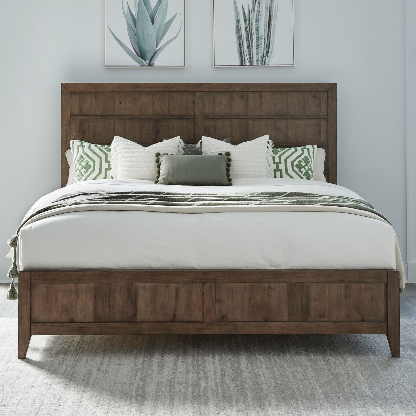 King Panel Bed
