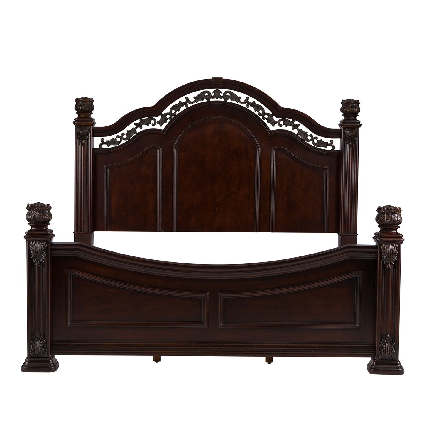 Queen Poster Bed, Dresser & Mirror, Chest, Night Stand