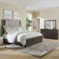 Queen Uph Bed, Dresser & Mirror