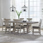 7 Piece Trestle Table Set