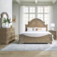 King Panel Bed, Dresser & Mirror, Night Stand
