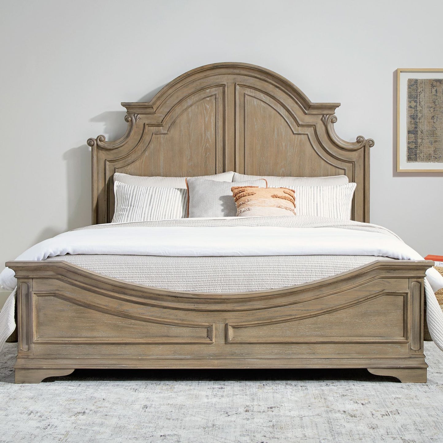 Queen Panel Bed