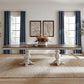 Double Pedestal Table Set