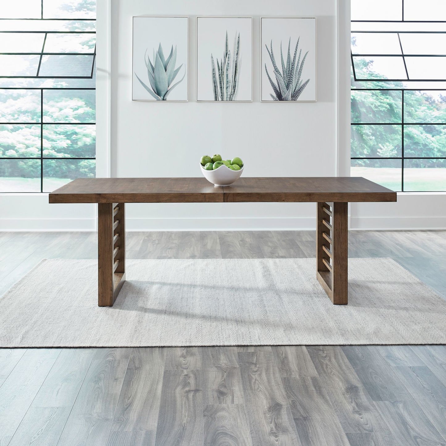 Double Pedestal Table Set