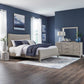 Queen Uph Bed, Dresser & Mirror