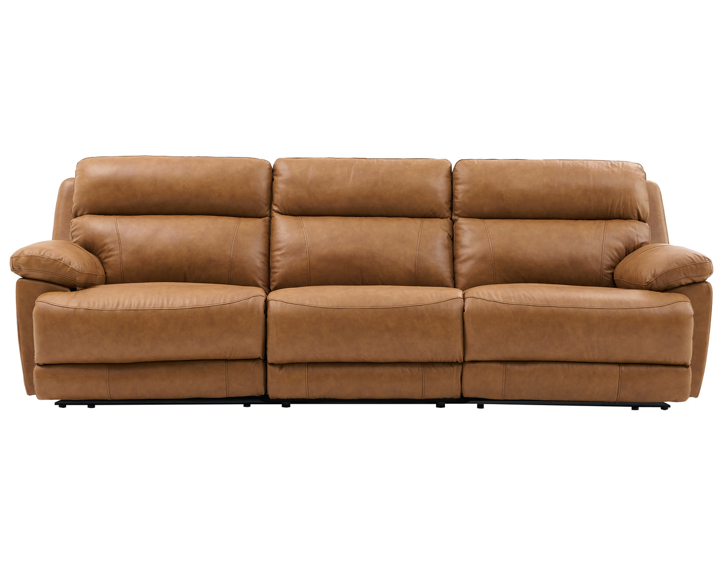 Gatlin Leather Dual-Power 3-Piece Reclining Sofa