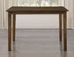 Joplin 5-Piece Counter Dining Set, Walnut Finish