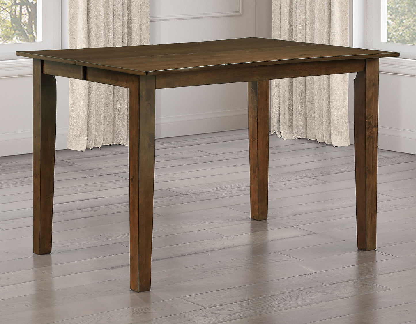 Joplin 5-Piece Counter Dining Set, Walnut Finish
