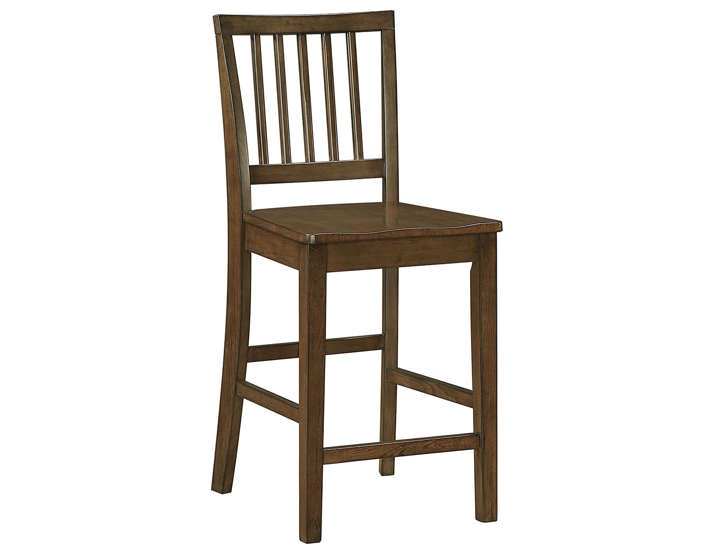 Joplin 5-Piece Counter Dining Set, Walnut Finish