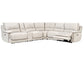 Olsen 6-Piece Sectional, Dual-Power Zero-Gravity Reclining, Dove