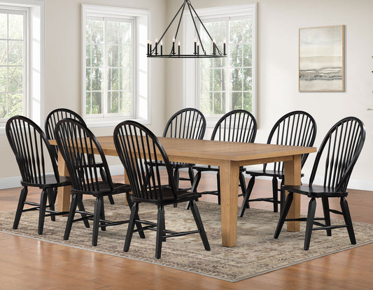 Sommerset 5-Piece 64-96″ Windsor Dining Set