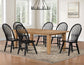 Sommerset 5-Piece 64-96″ Windsor Dining Set