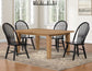 Sommerset 5-Piece 64-96″ Windsor Dining Set