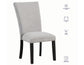 Artemis Side Chair, Gray Chenille