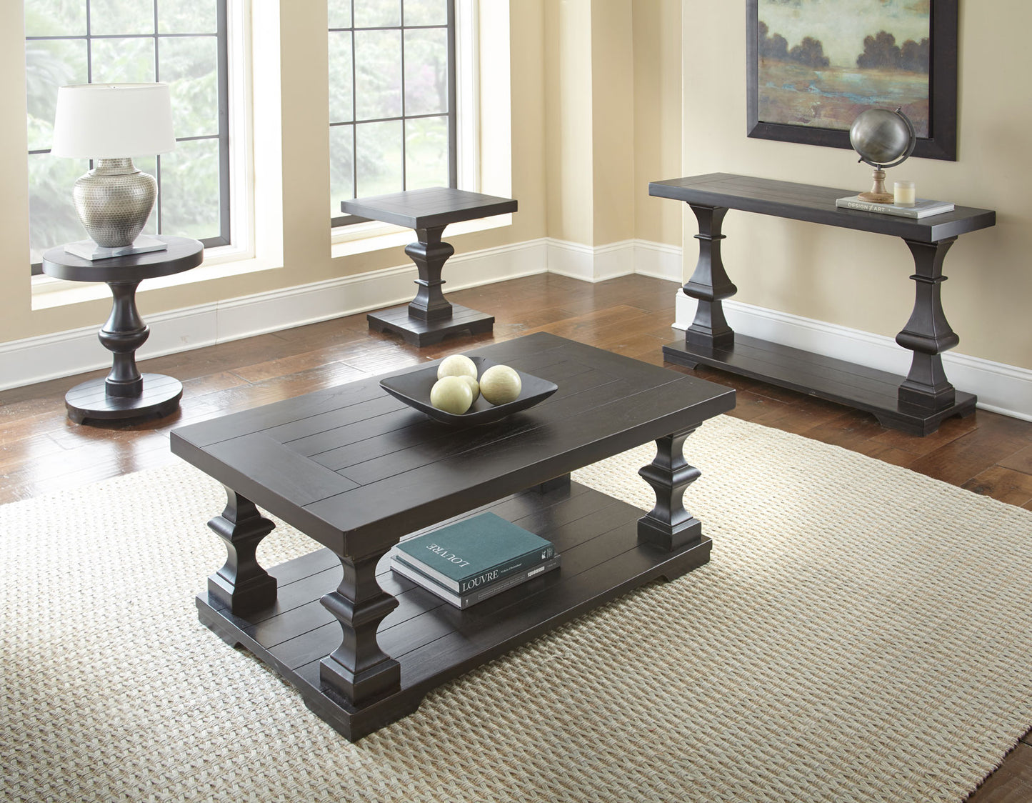 Dory

Cocktail Table, Castered
Square End Table
Round End Table
Sofa Table