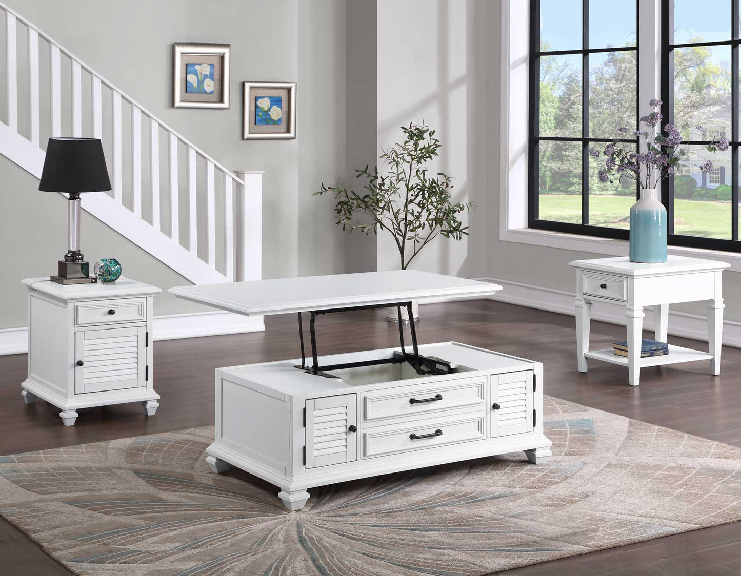 Charlestown

Lift-Top Cocktail Table
End Table
Storage End Table