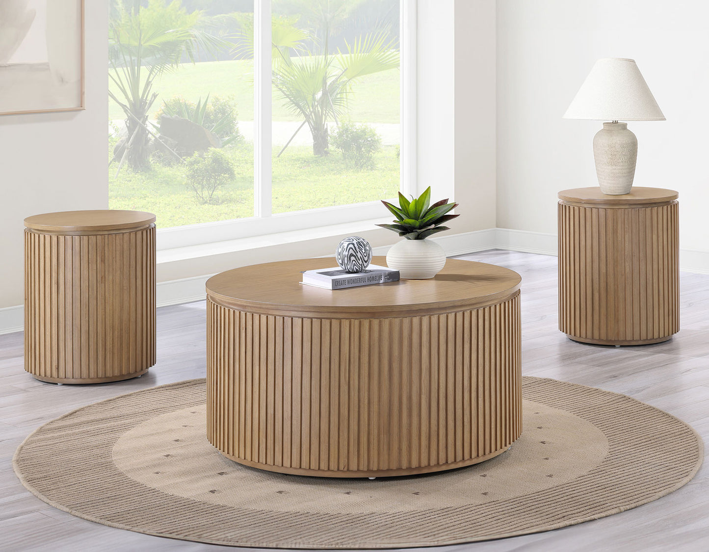 Colvin, Toffee

Cocktail Table, Castered
End Table