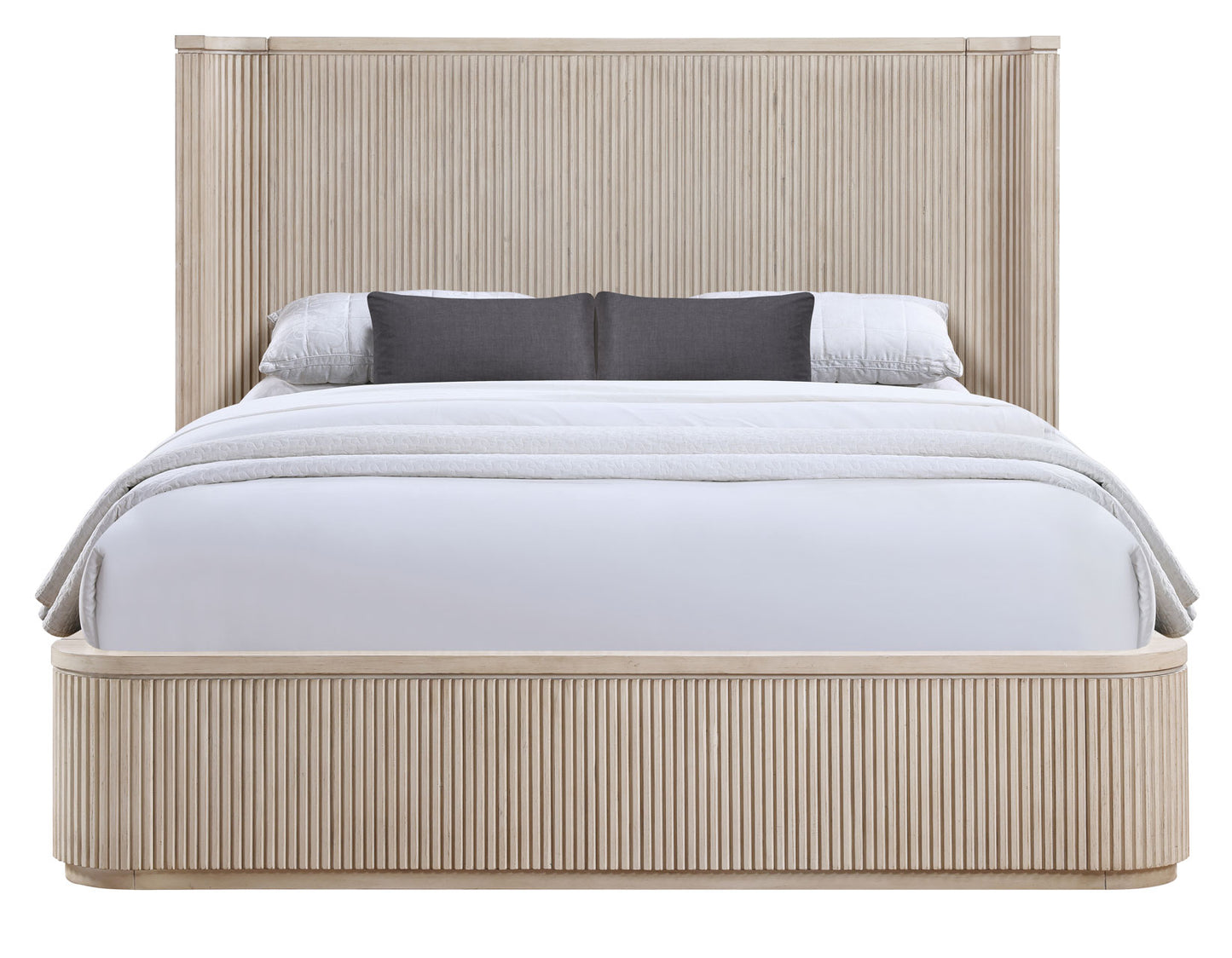 Henry Reeded Bedroom, Tan Finish