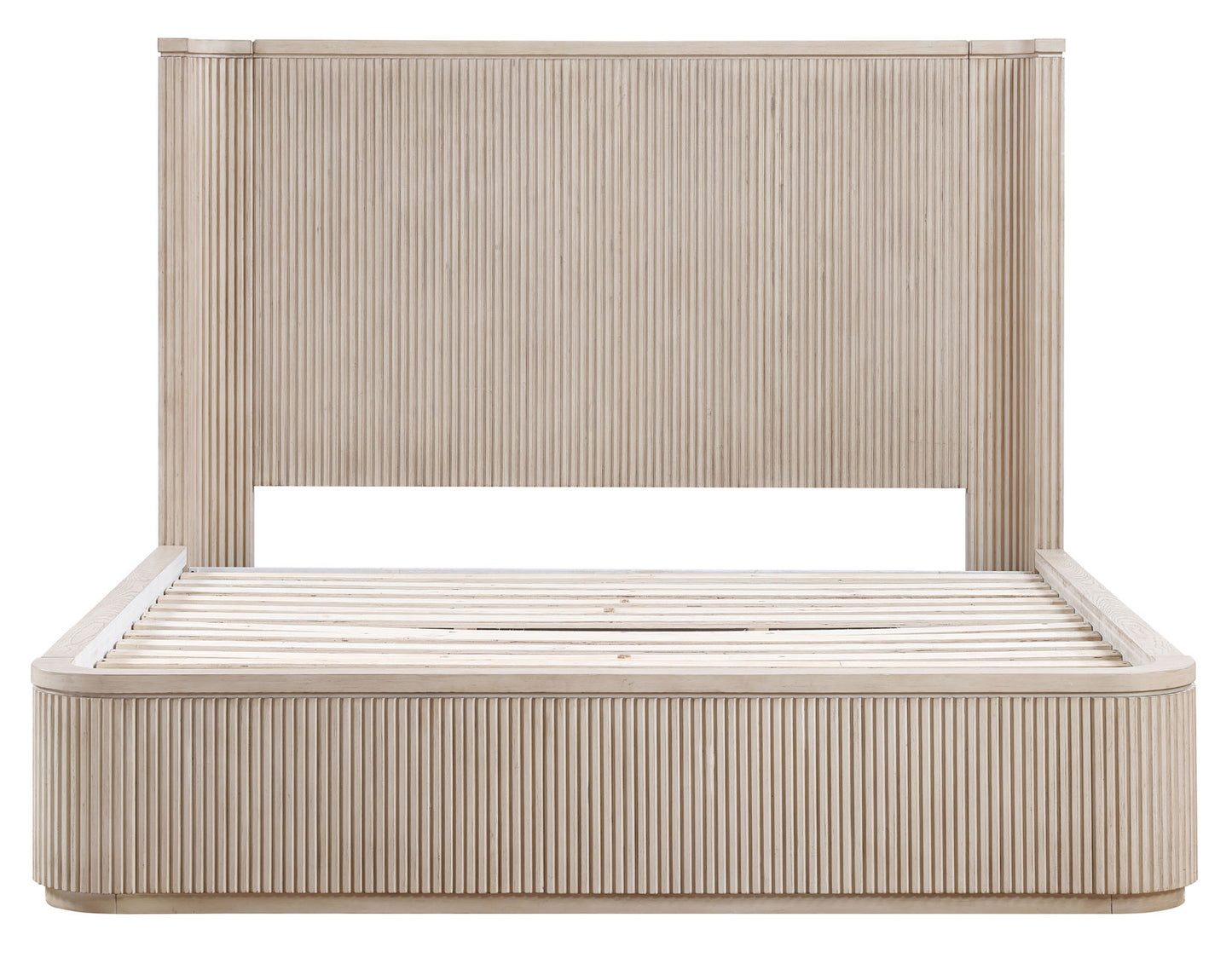 Henry Reeded Bedroom, Tan Finish