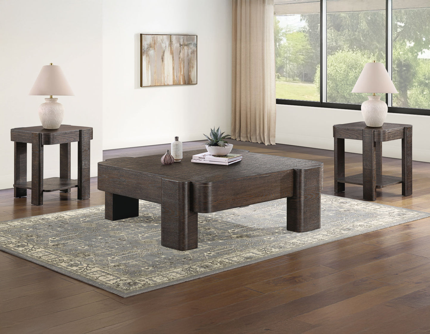 Salina, Square

Cocktail Table, Castered
End Table