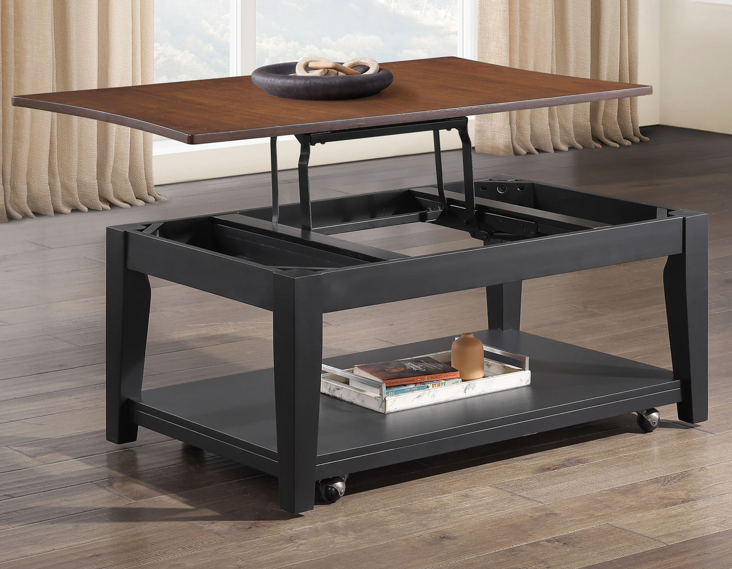Joplin

Lift-Top Cocktail Table, Castered
End Table
Sofa Table