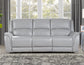 Alexandria Leather Power Reclining, Stone

91″ Sofa
80″ Console Loveseat
Recliner
