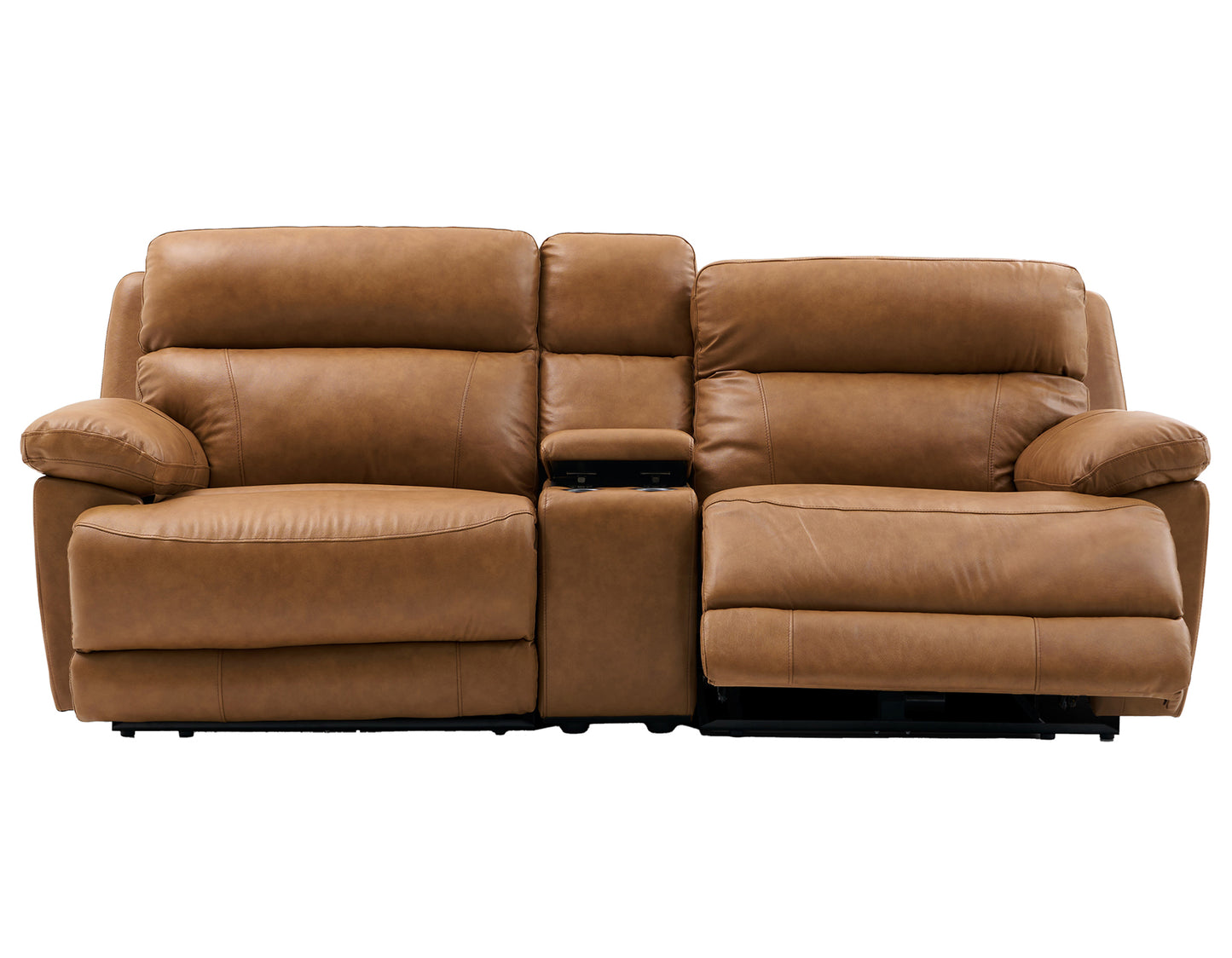 Gatlin Dual-Power Reclining, Leather

114″Sofa
95″ Console Loveseat
Recliner