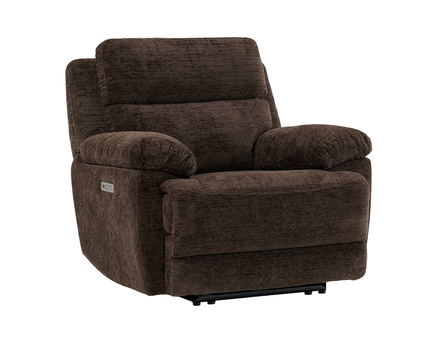 Gatlin Dual-Power Reclining, Brown Fabric

114″ Sofa
95″ Console Loveseat
Recliner