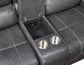Keily Manual Reclining, Grey

86″ Sofa, Dop-Down Console
75″ Console Loveseat, Glider
Recliner, Glider